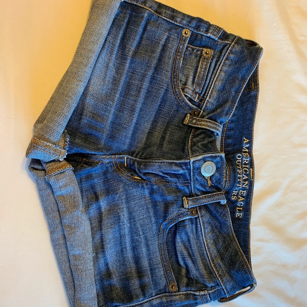 American eagle denim shorts